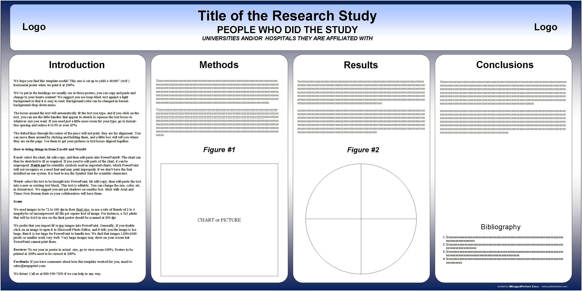 Free Scientific Research Powerpoint Poster Template