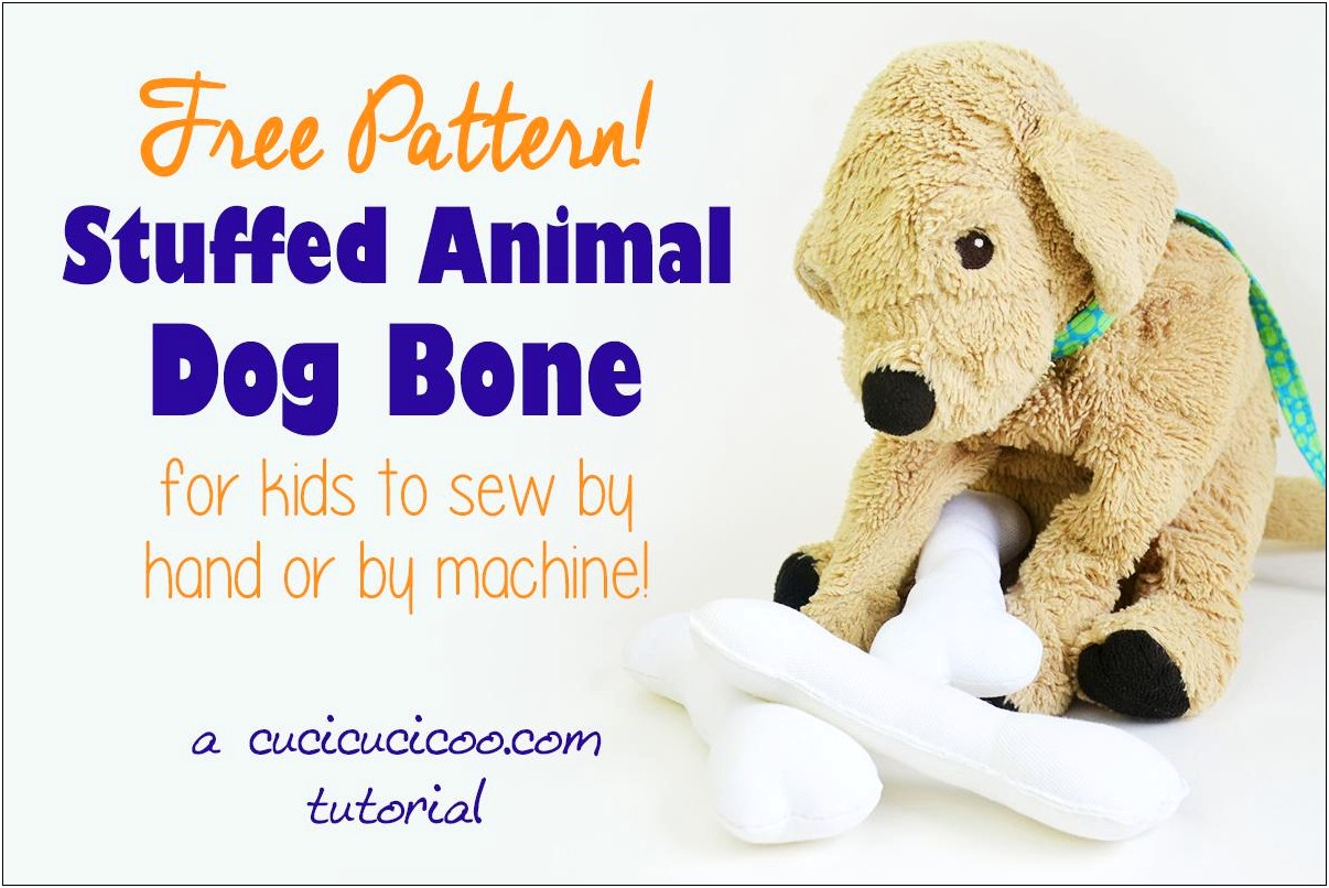 Free Sewing Templates For Stuffed Animals