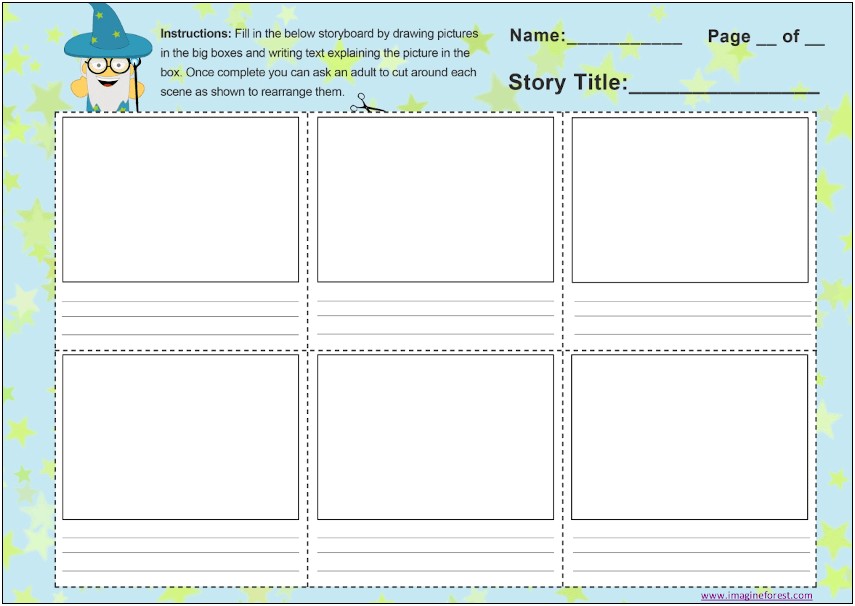 Free Story Map Template For Kids