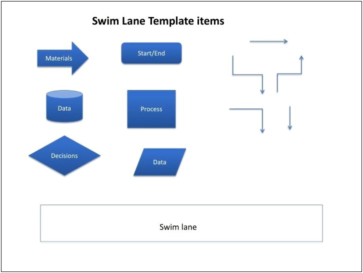 Free Swim Lane Diagram Template Powerpoint