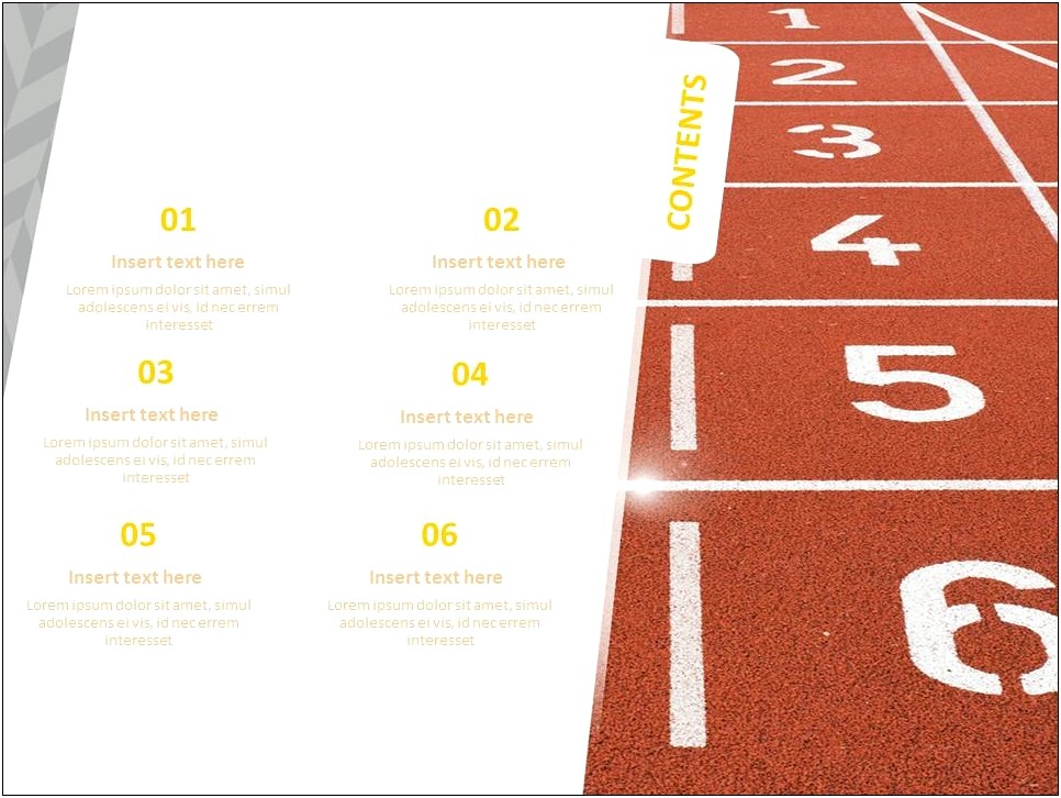 Free Track And Field Powerpoint Templates