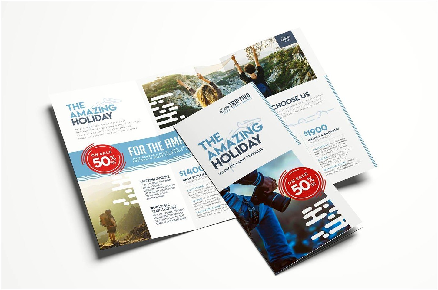 Free Tri Fold Travel Brochure Template