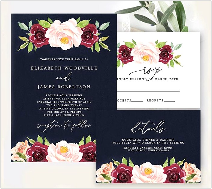 Free Wedding Invitation Templates To Print