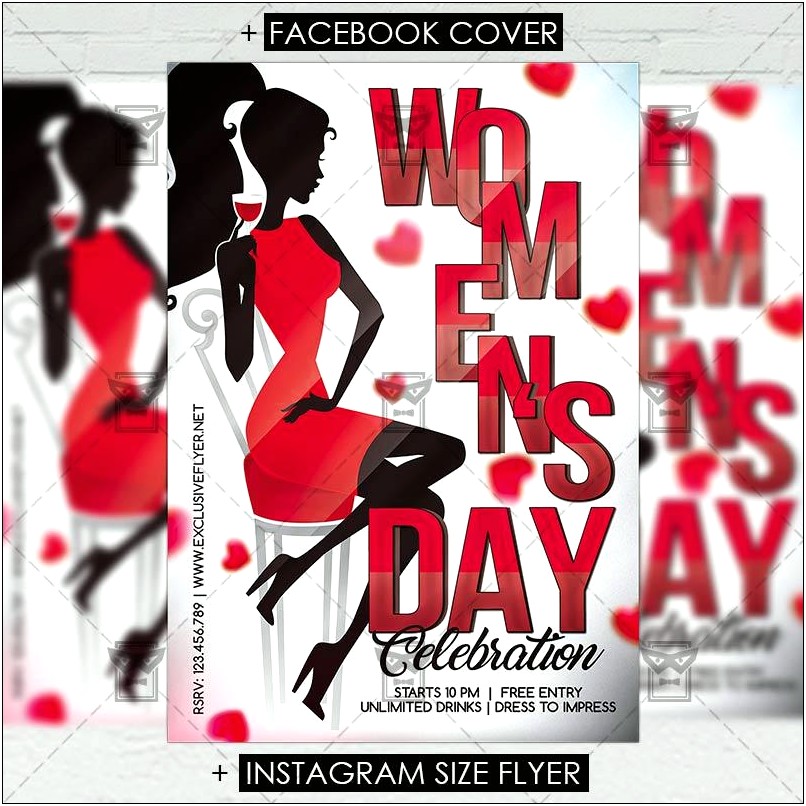 Free Women's Day Flyer Templates