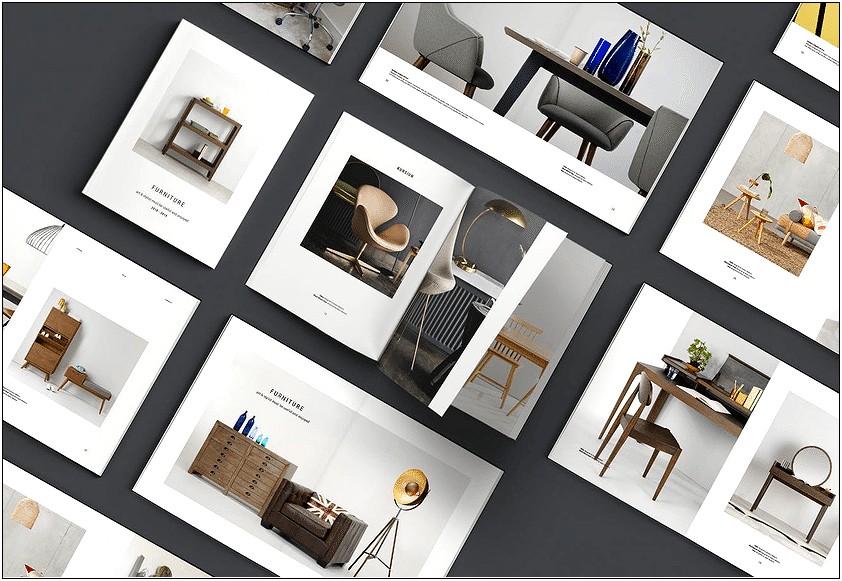 Furniture Catalogue Design Templates Free Download