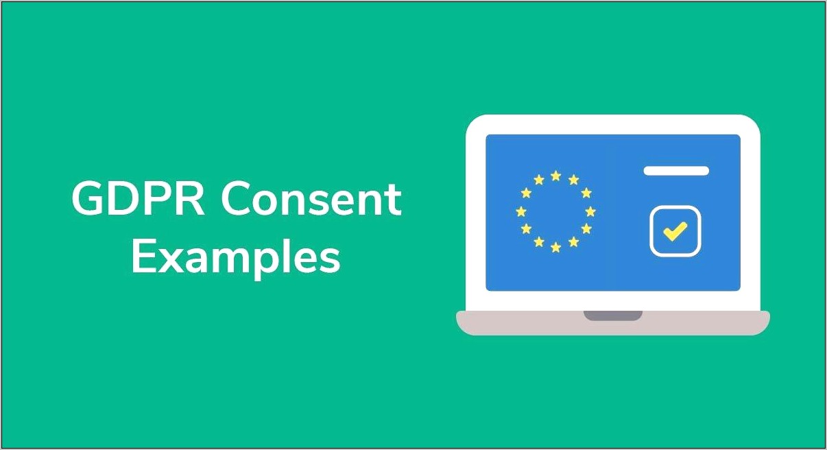 Gdpr Consent Form Template Free Uk