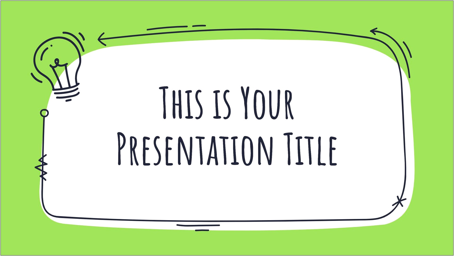 Go Green Powerpoint Templates Free Download