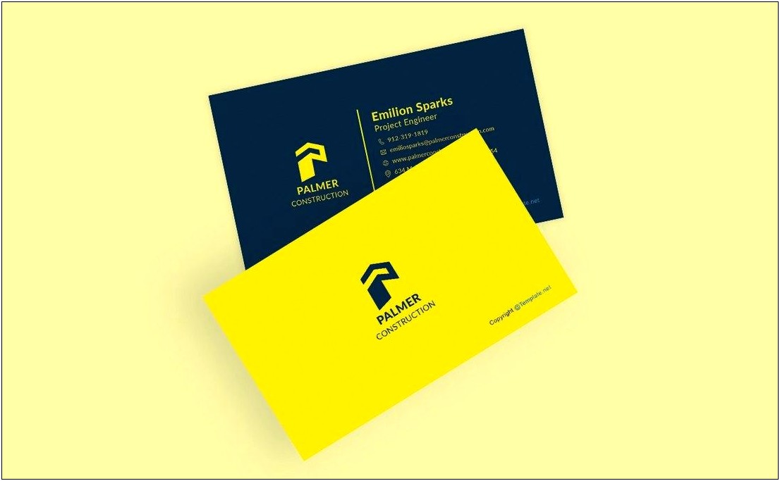 Google Doc Business Card Template Free