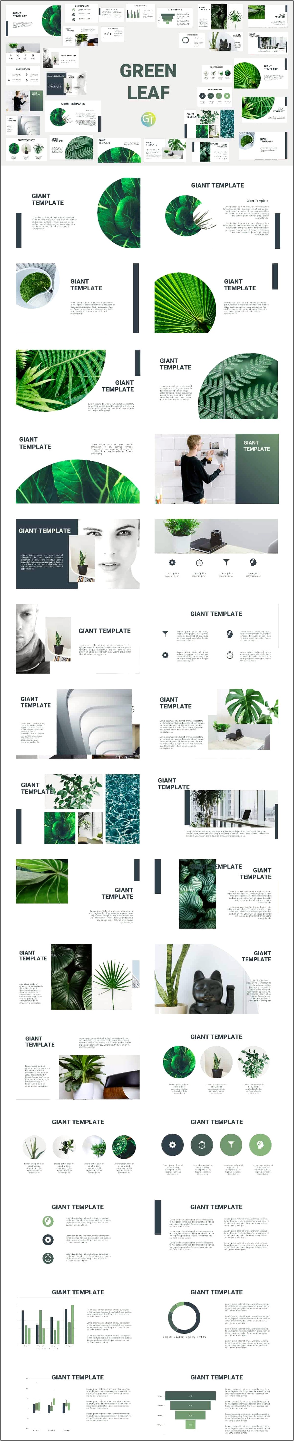 Green Business Powerpoint Templates Free Download