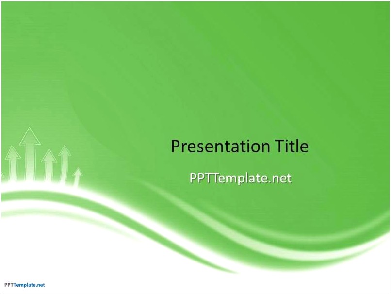 Green Professional Powerpoint Templates Free Download
