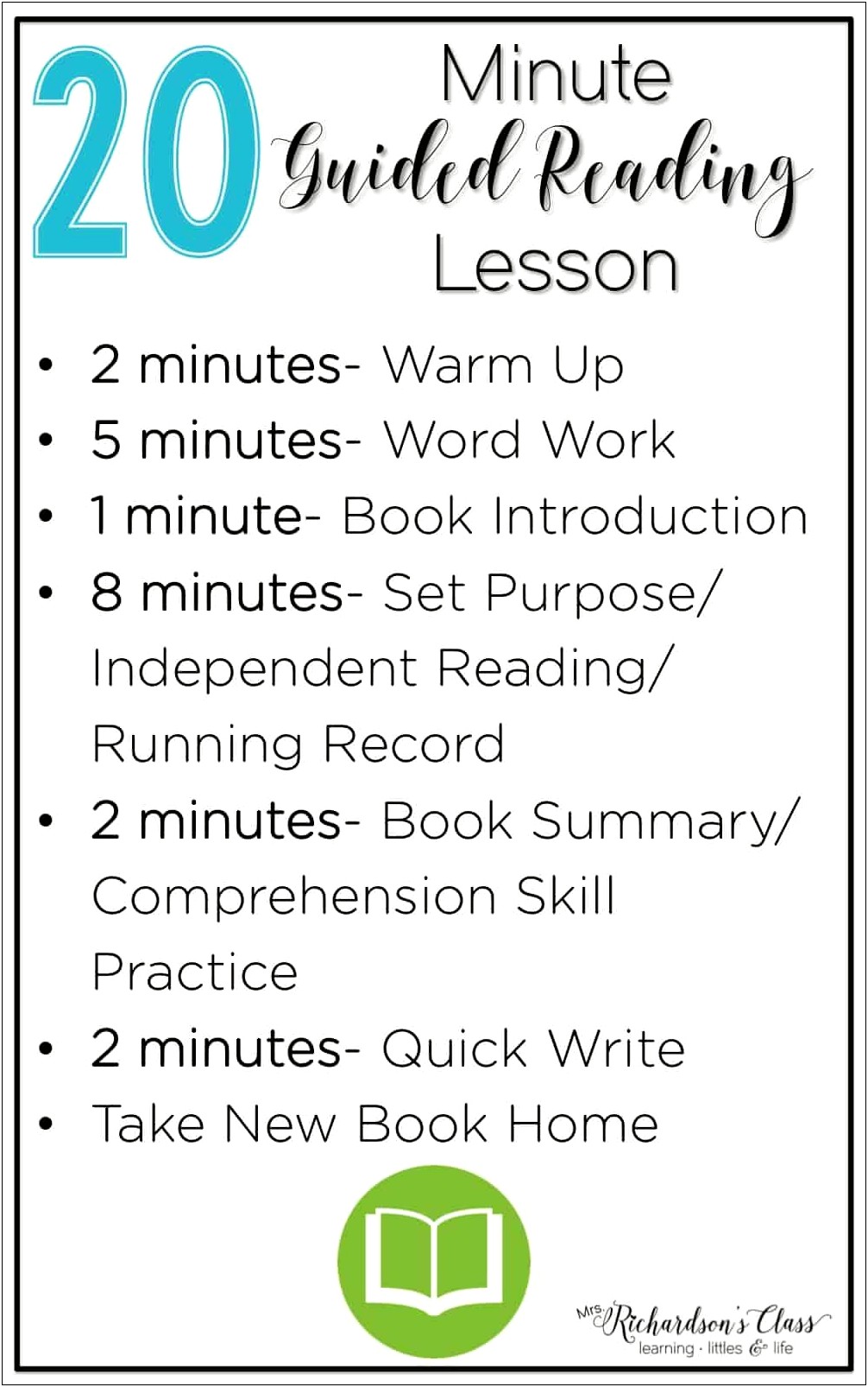 Guided Reading Lesson Plan Template Free