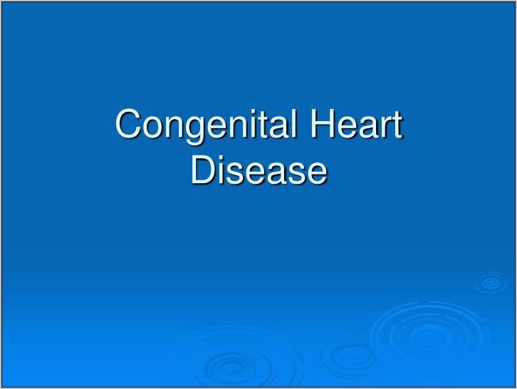 Heart Disease Powerpoint Template Free Download
