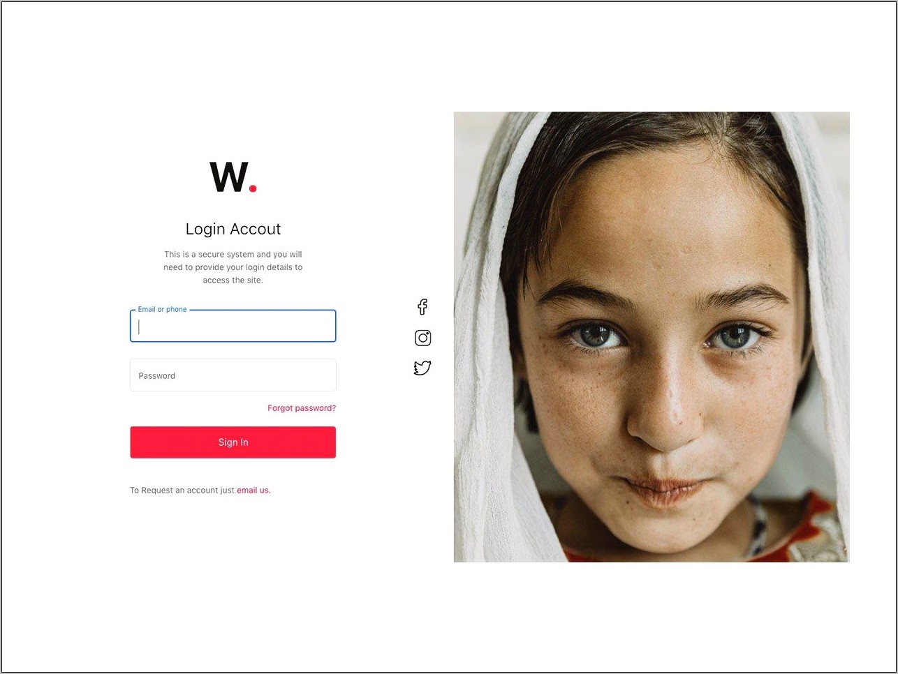 Html Login Form Template Free Download