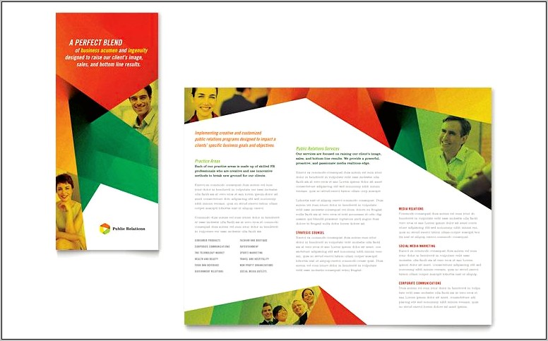 Indesign 3 Fold Brochure Template Free