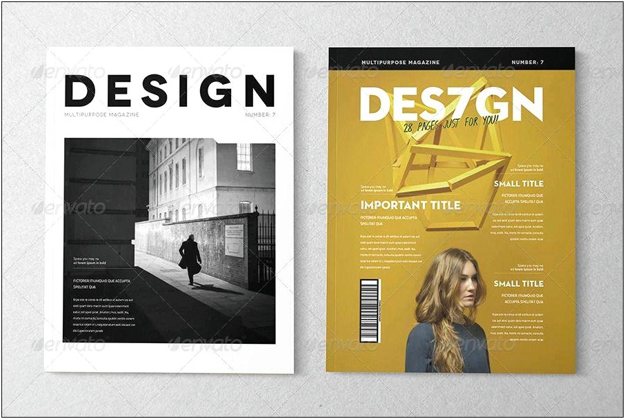 Indesign Magazine Cover Template Free Download
