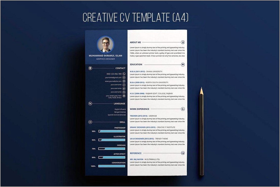 Indian Cv Template Word Free Download