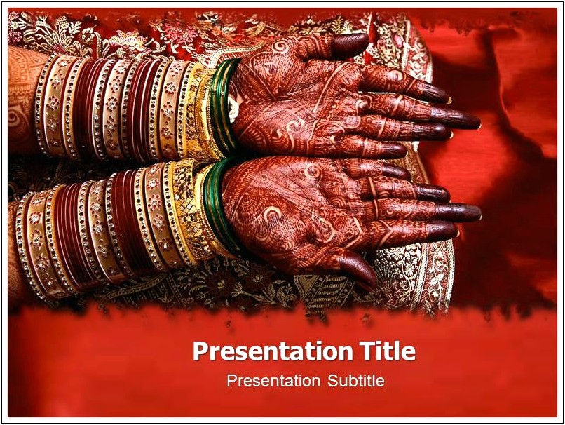 Indian Wedding Ppt Templates Free Download