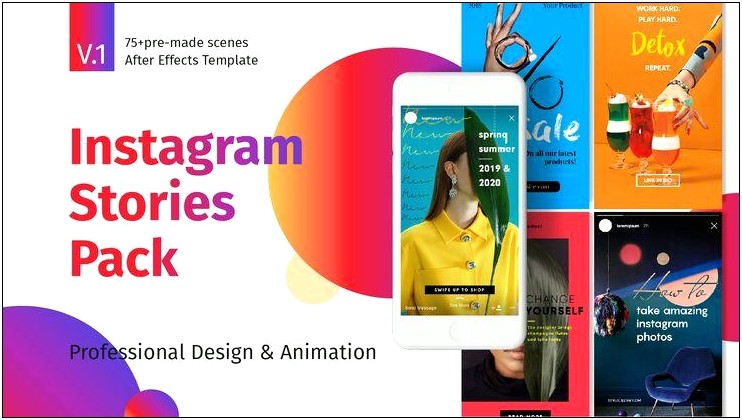 Instagram After Effects Template Free Download