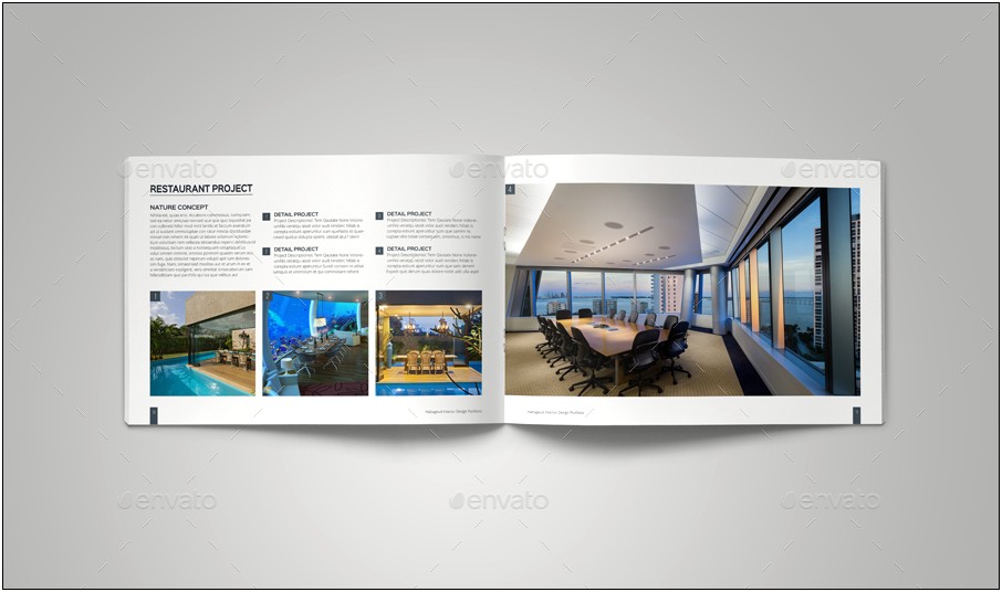 Interior Designer Portfolio Template Free Download