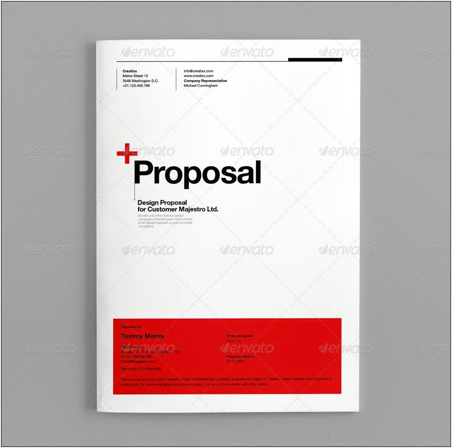 It Project Proposal Template Free Download