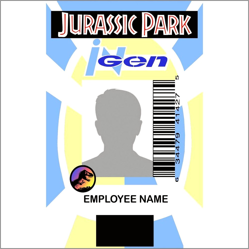jurassic-world-id-badge-template-free-resume-example-gallery