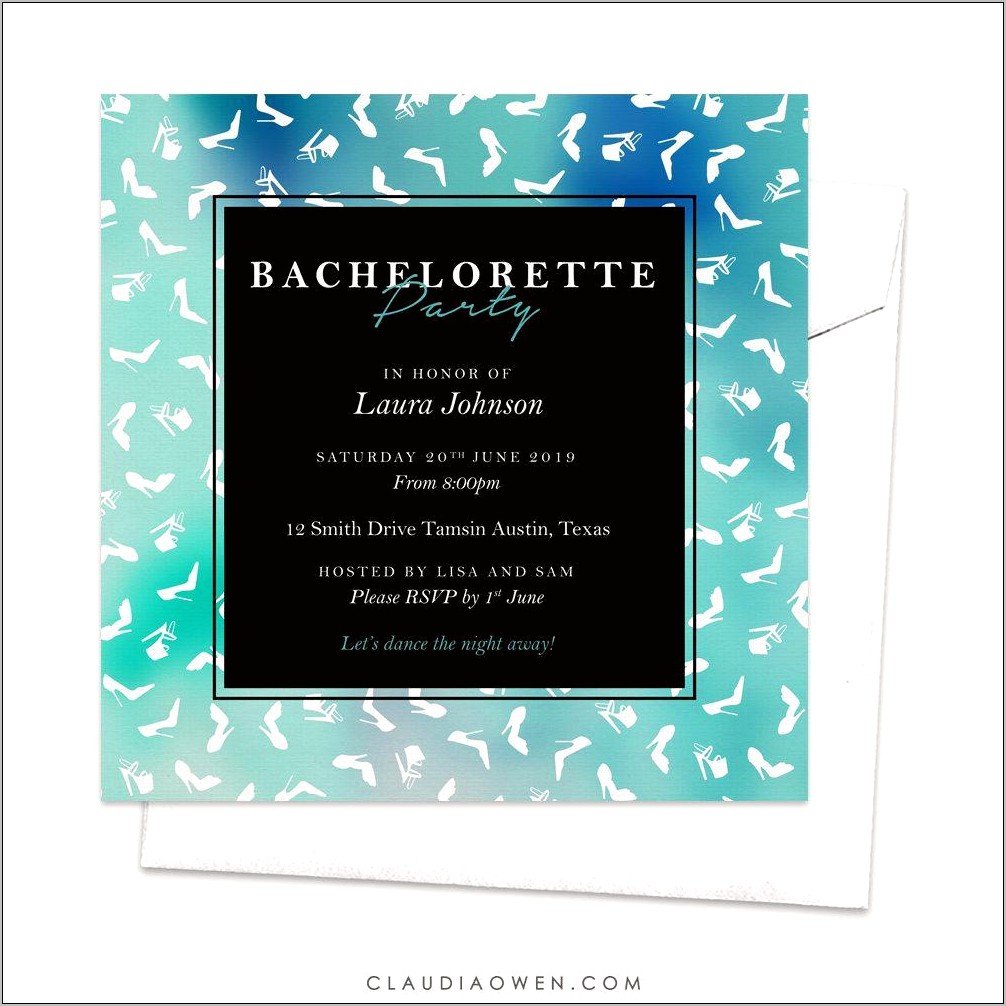 Ladies Night Out Invitation Templates Free