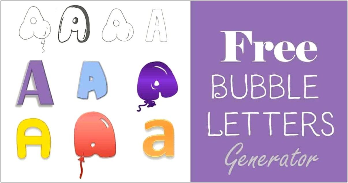Large Letter Templates To Print Free