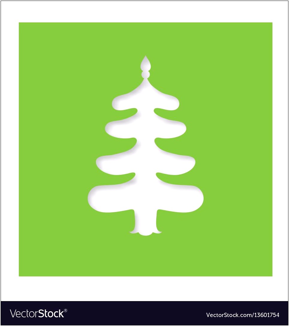 Laser Cut Christmas Tree Template Free