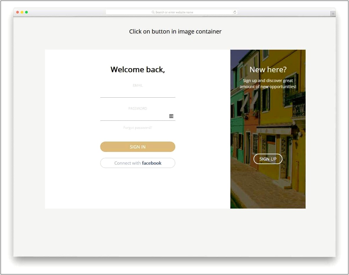 Login Page Html Template Free Download