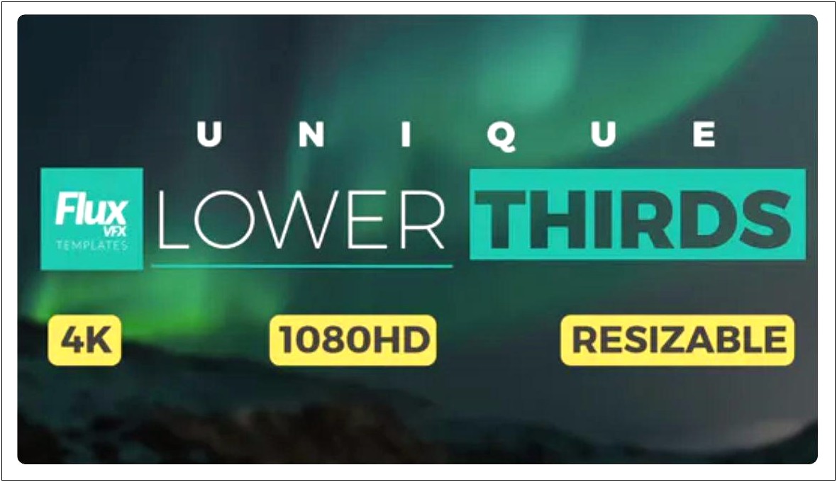 Lower Third After Effects Template Free