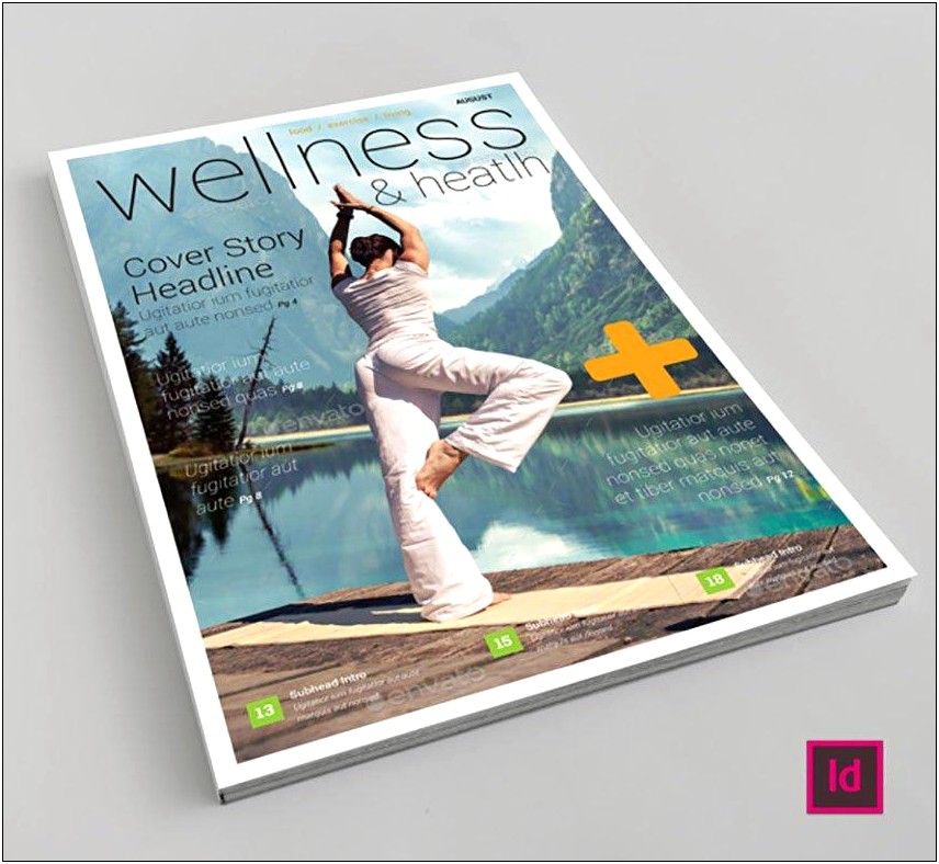 Magazine Cover Page Template Free Download