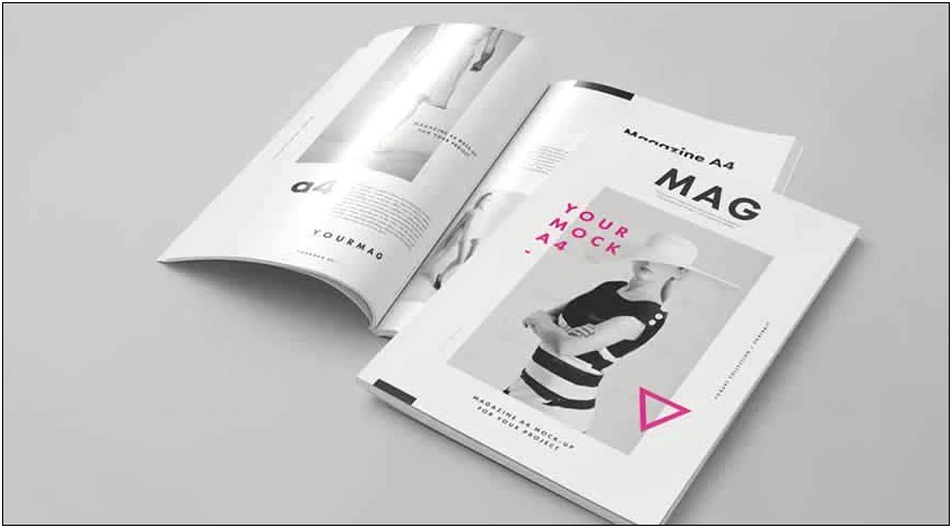 Magazine Cover Template Psd Free Download