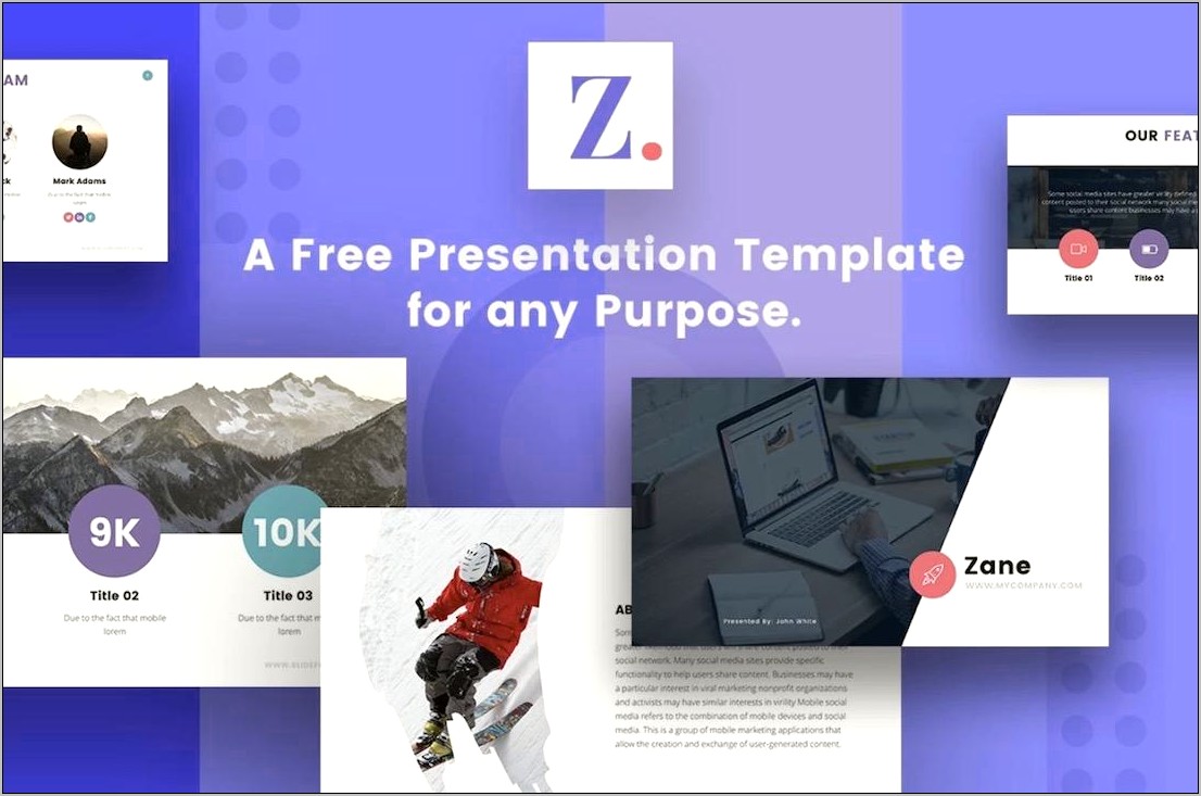 Massive X Presentation Template Free Download