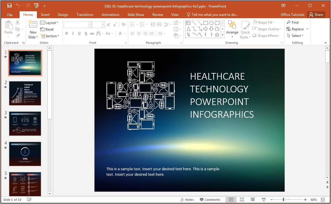 Medical Technology Ppt Templates Free Download