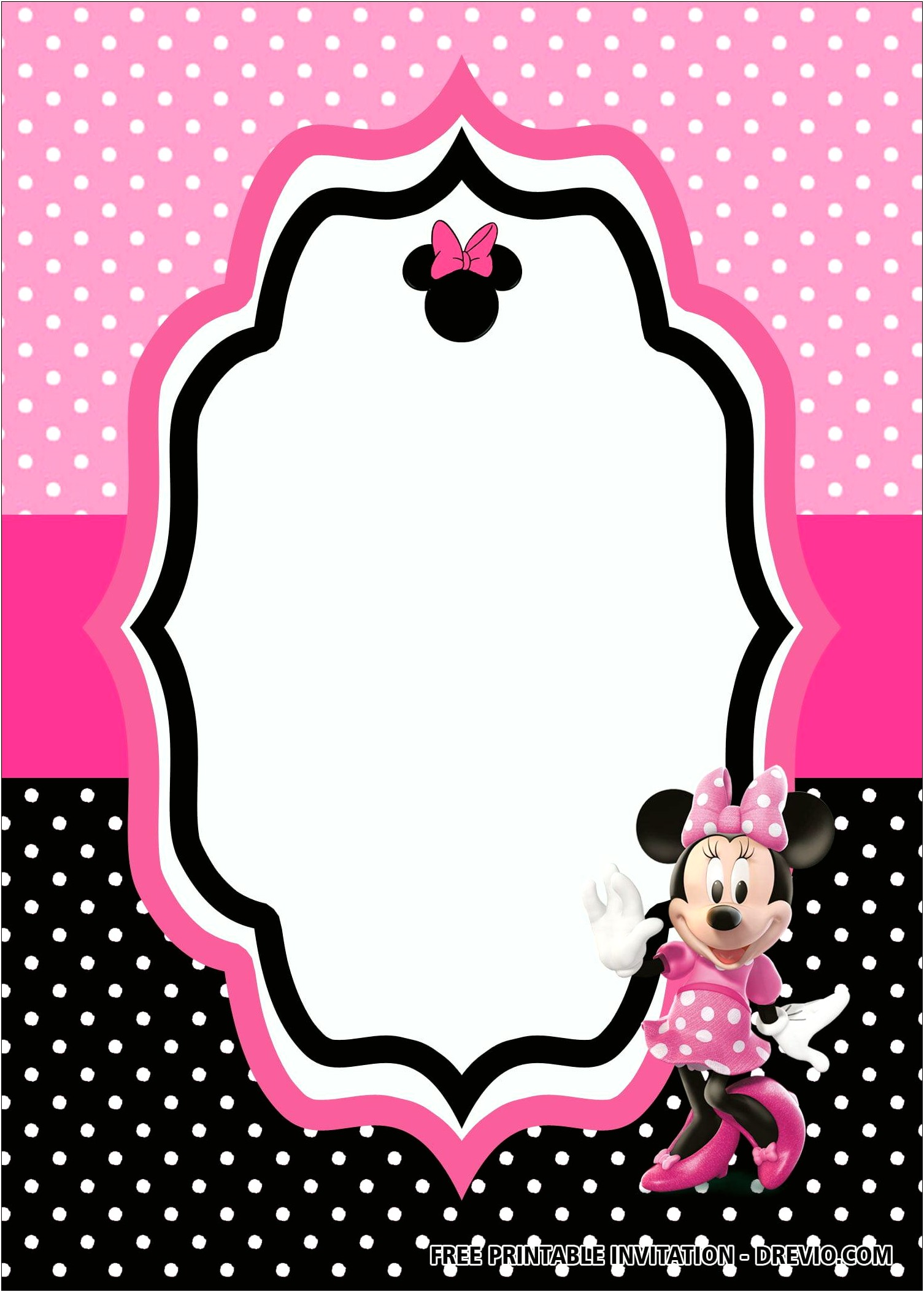 Mickey Mouse Birthday Invitations Free Template