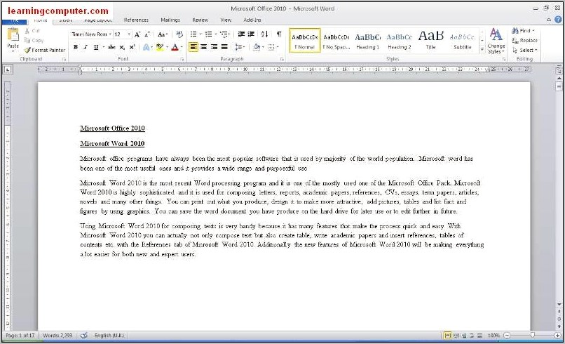 Microsoft Office 2007 Templates Free Download