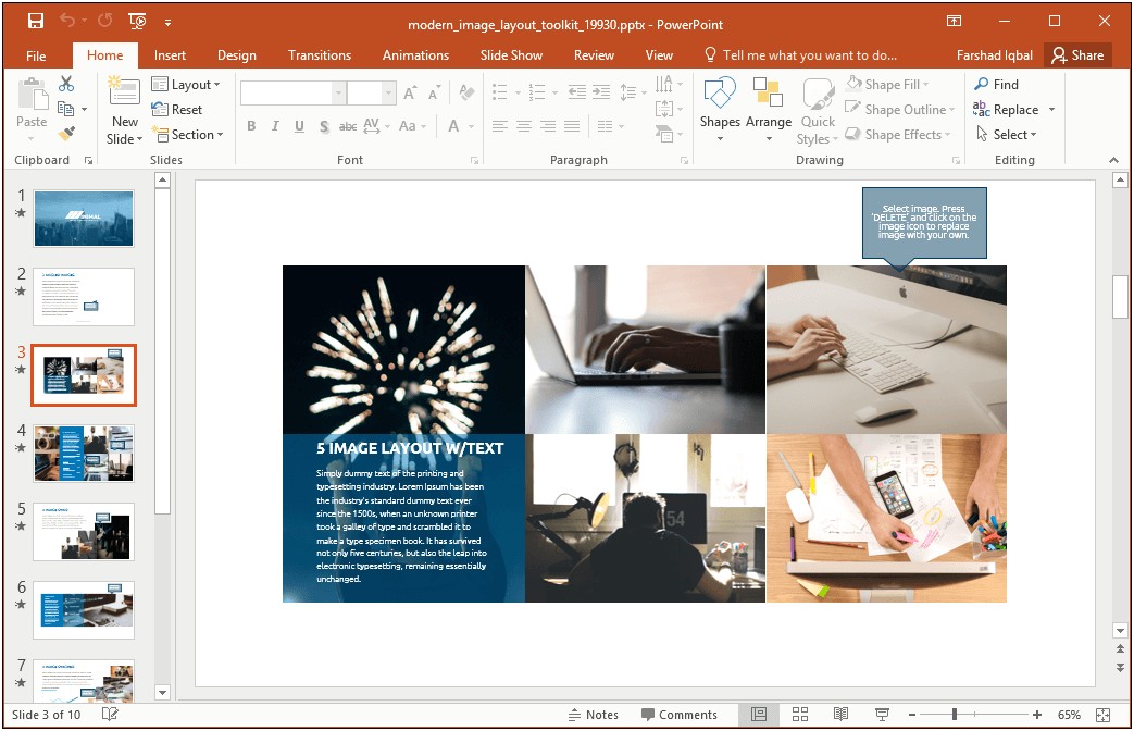 Modern Animated Powerpoint Templates Free Download