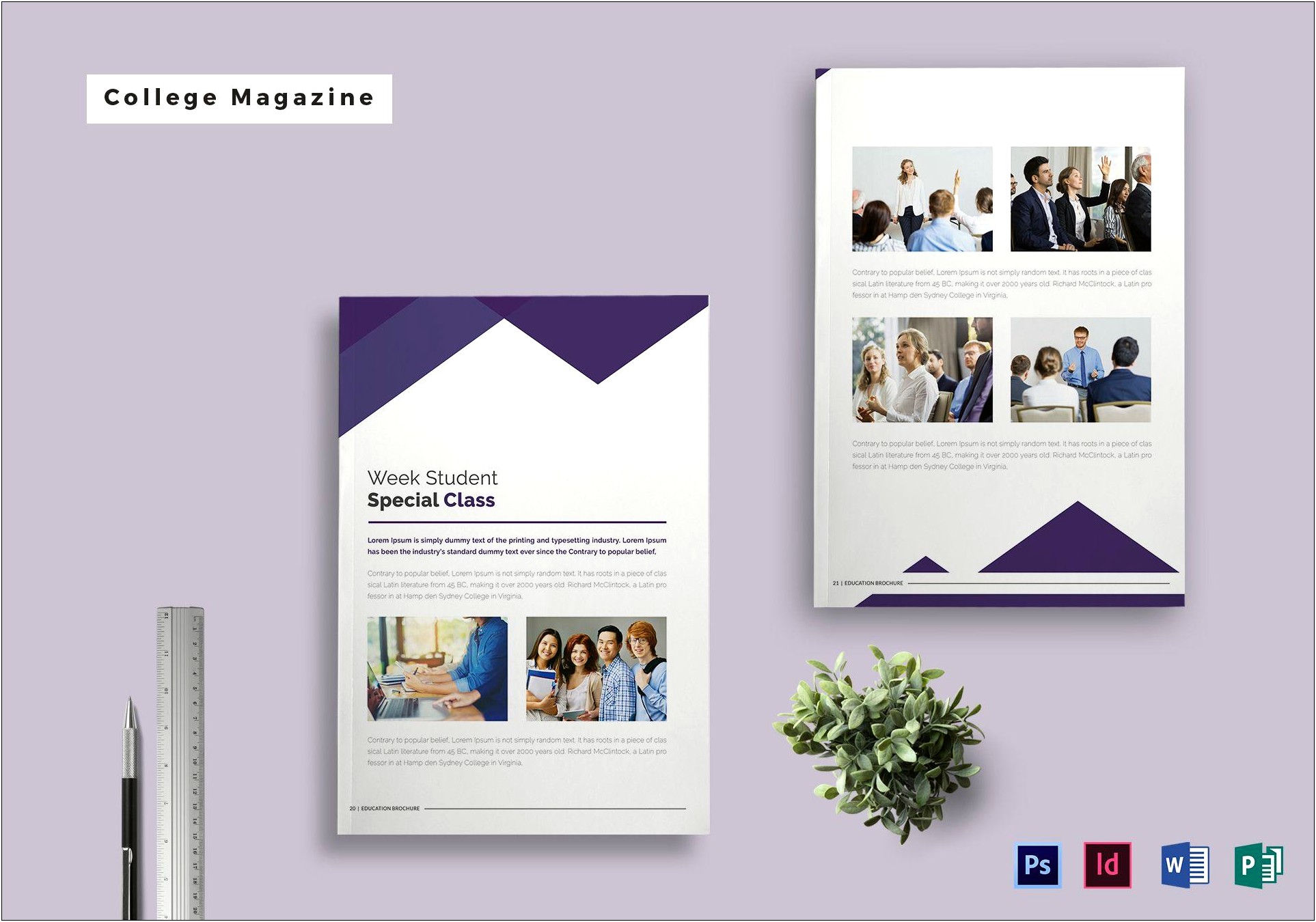 Ms Publisher Magazine Template Free Download
