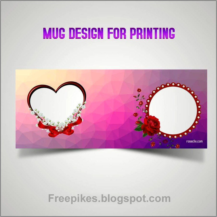 Mug Design Template Png Free Download