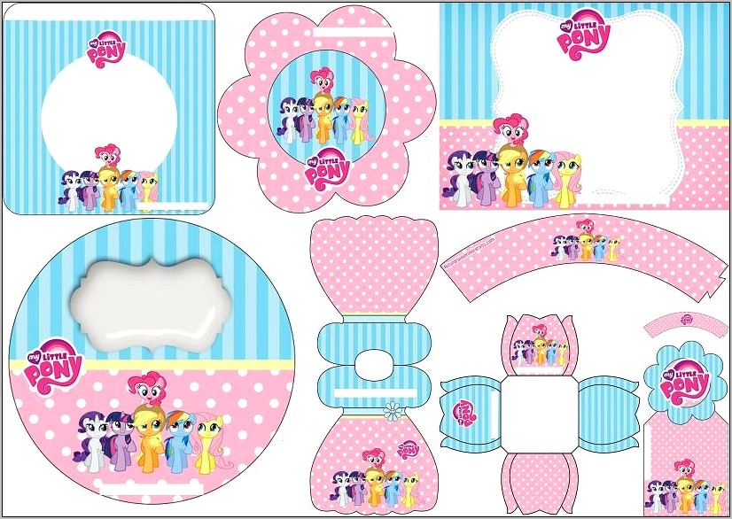 My Little Pony Mask Template Free