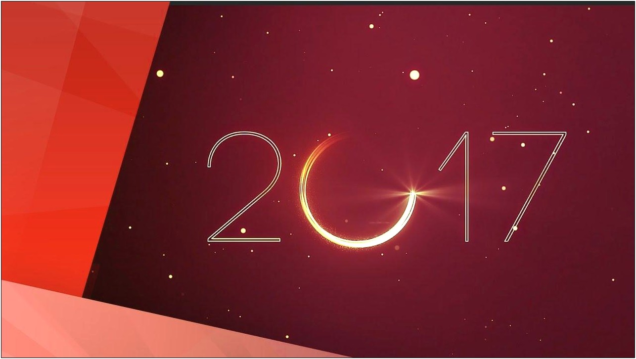 New Year After Effects Template Free