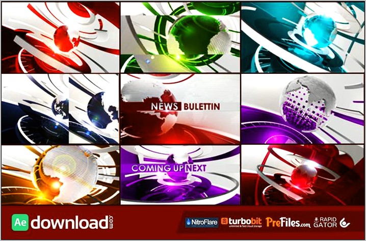 News Opener After Effects Template Free