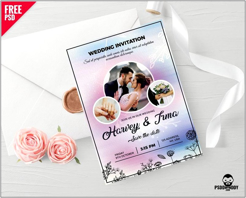 Online Wedding Invitation Templates Free Download