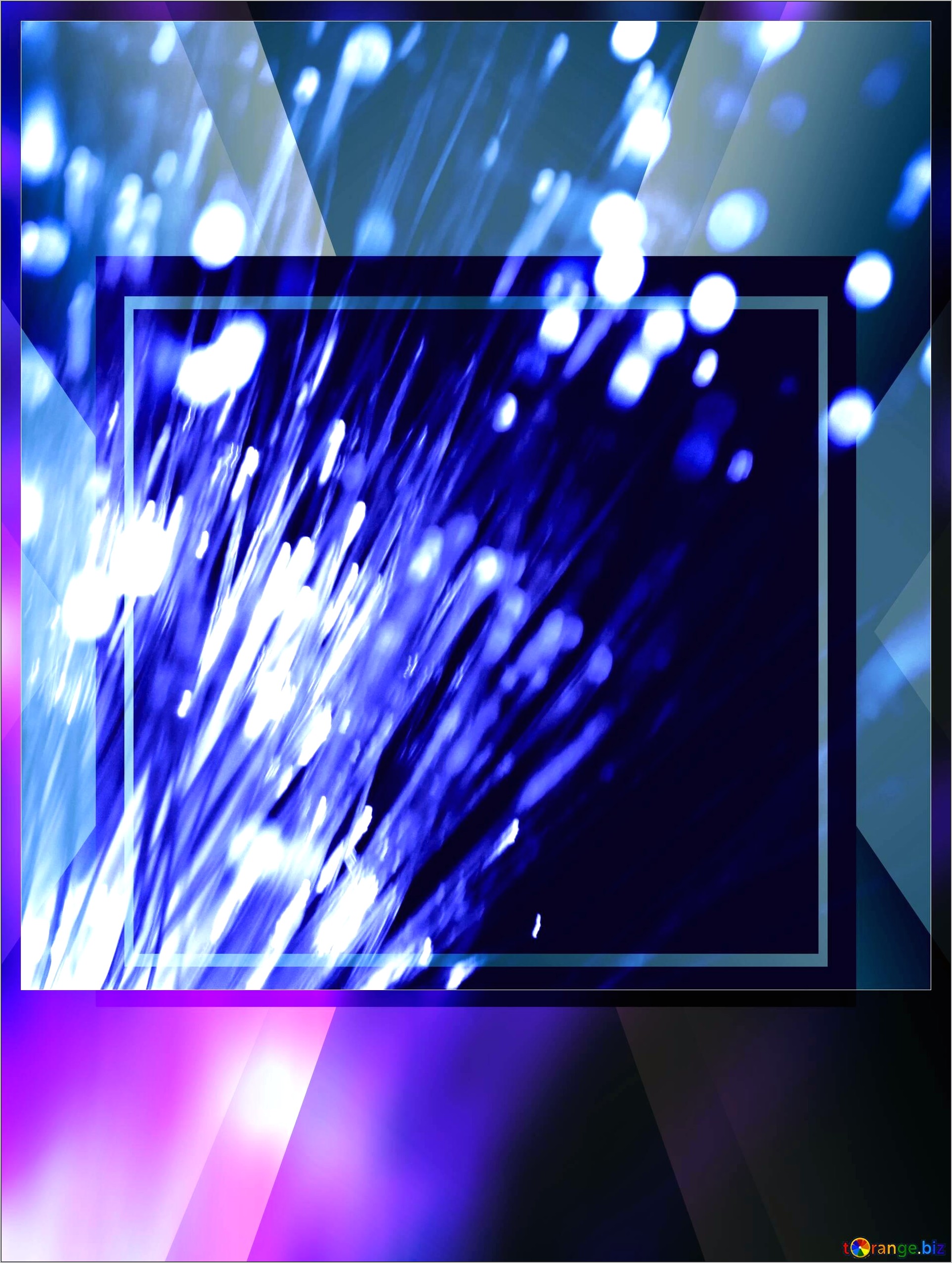Optical Fiber Powerpoint Template Free Download