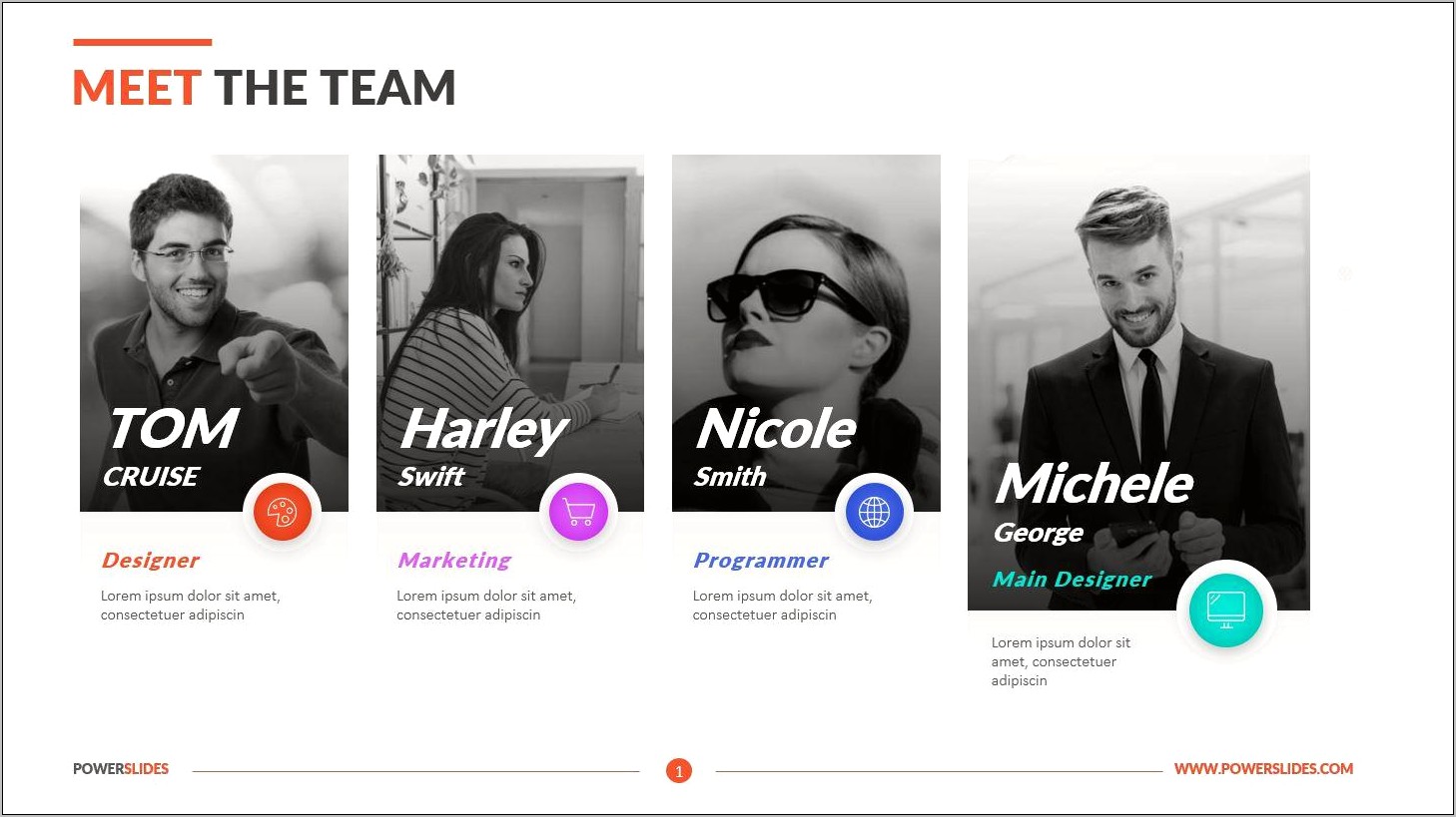Our Team Page Template Free Download