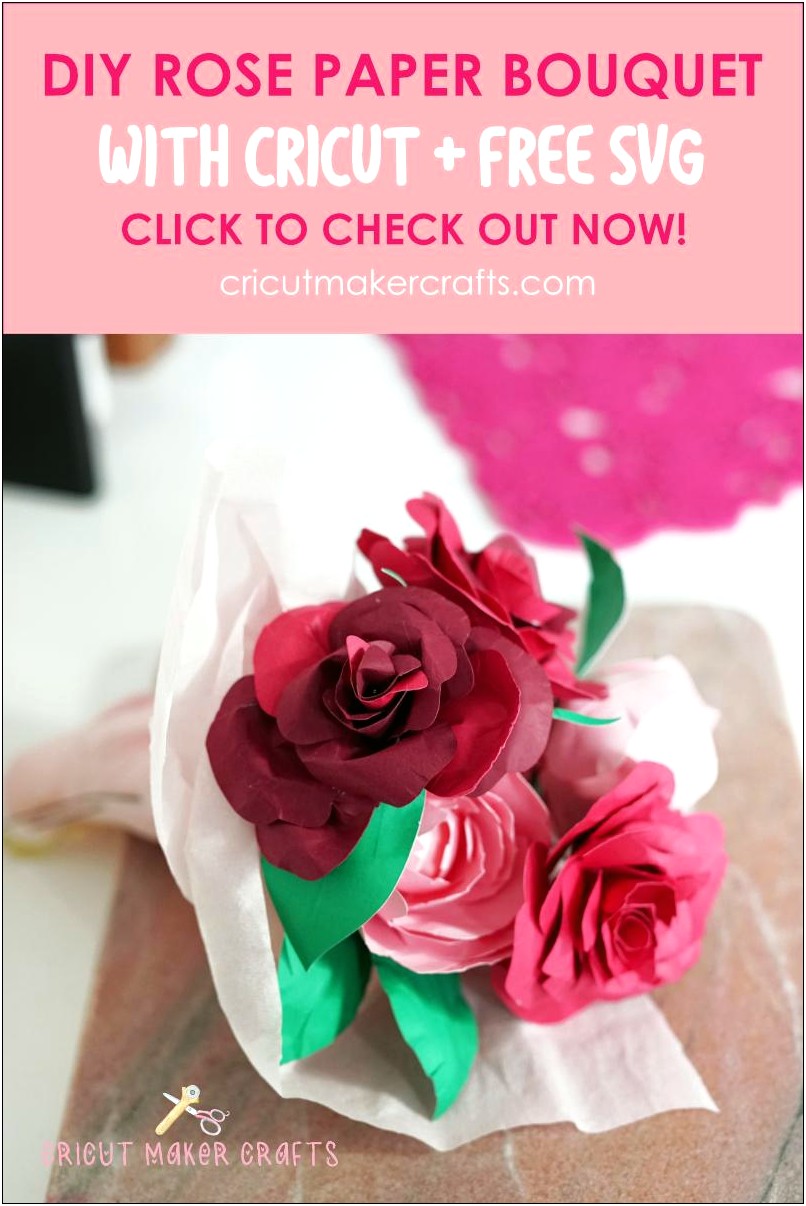 Paper Flower Templates For Cricut Free