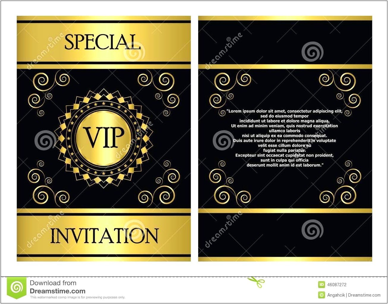 Party Invitation Card Template Free Download