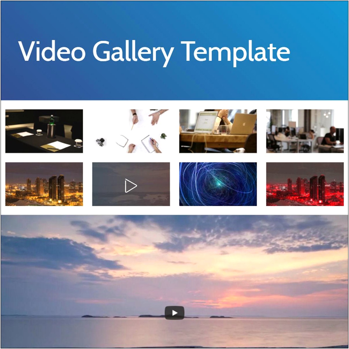 Photo Gallery Template Html Free Download