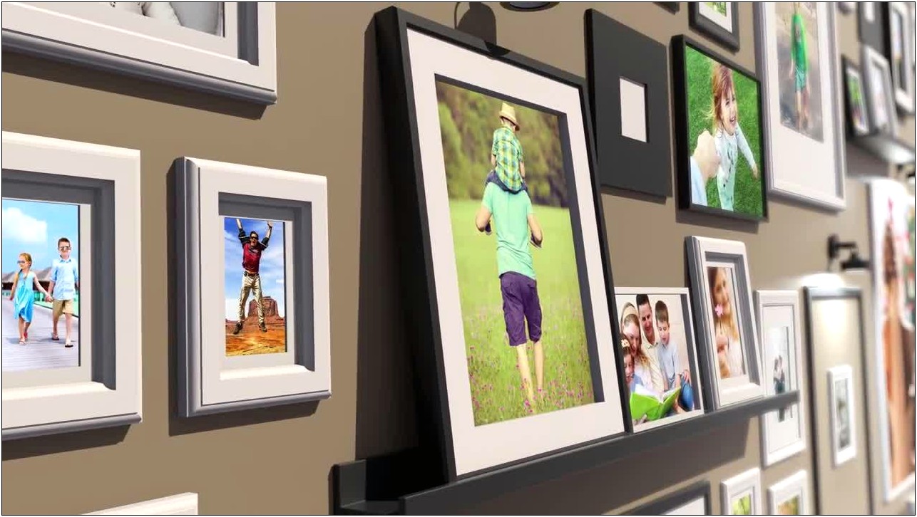 Photo Wall After Effects Template Free
