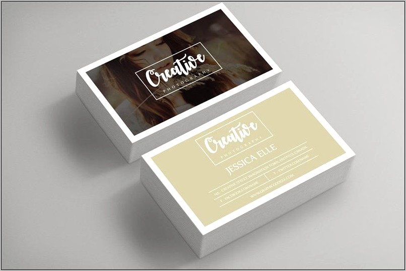Photographer Business Card Template Free Download